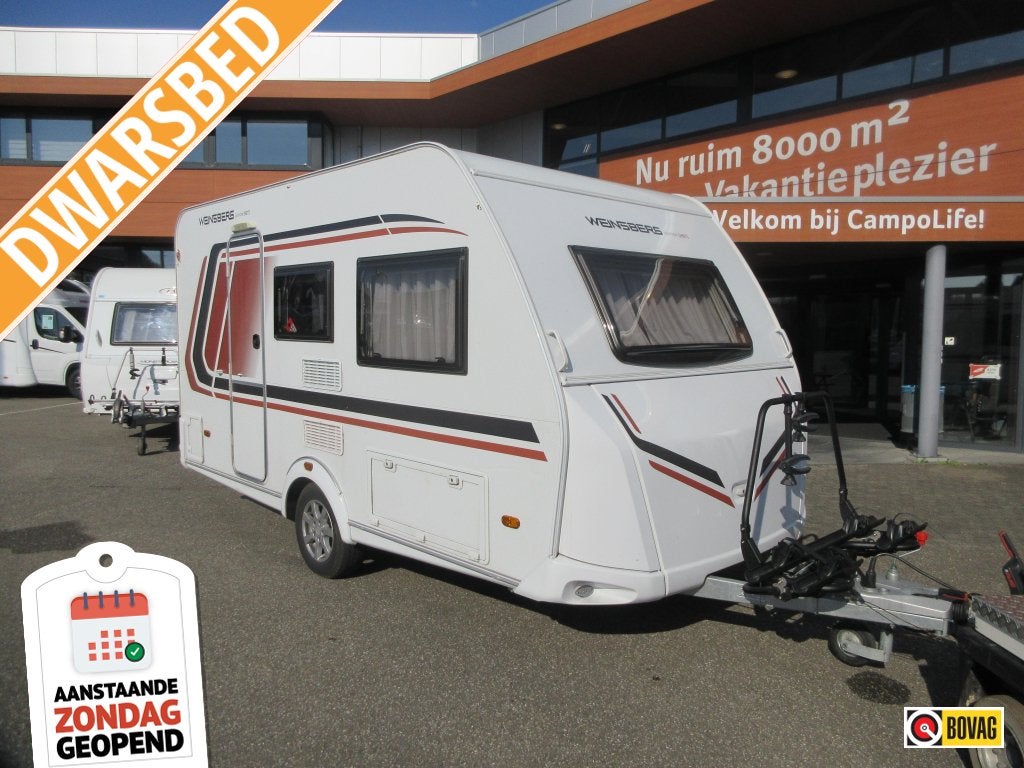 Weinsberg CaraTwo Edition Hot 390 MET VOORTENT, Overige merken, Reservewiel, Treinzit, 750 - 1000 kg