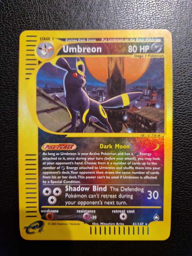 Umbreon Reverse Holo, Ophalen of Verzenden, Zo goed als nieuw