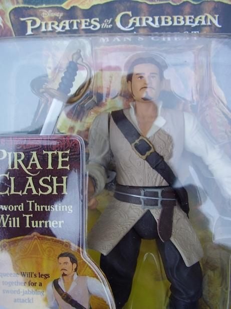 Actiefiguur Pirates of the Caribbean Will Turner, Ophalen of Verzenden, Nieuw