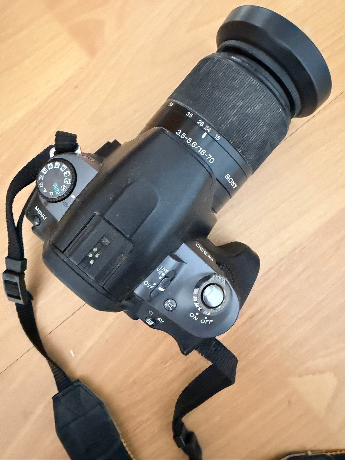 Sony Alpha DSLR-A200 spiegelreflexcamera met 18-70mm lens, Gebruikt, Spiegelreflex, 4 t/m 7 keer, Sony
