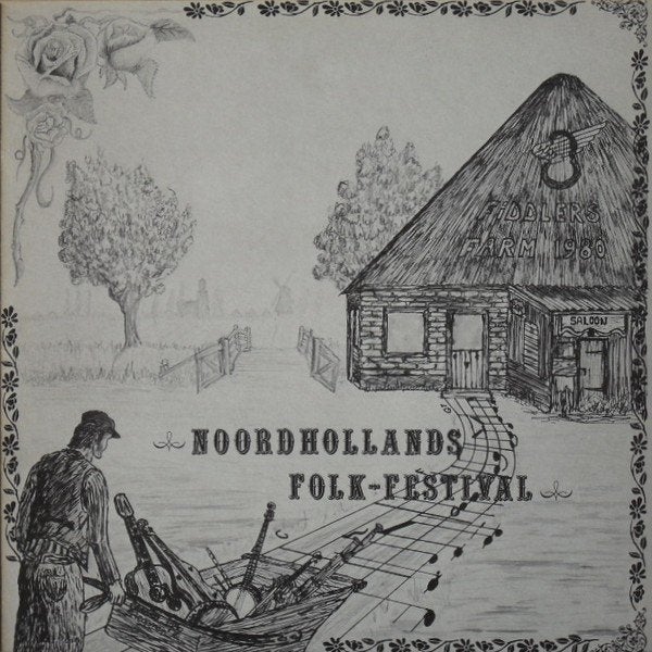 LP "NoordHollands Folk-festival", Ophalen, Gebruikt, Wereldmuziek, 12 inch