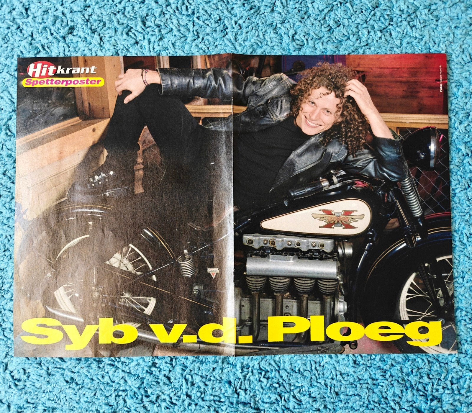 Syb van der Ploeg (De Kast) poster hitkrant vintage, Rechthoekig Liggend, Nieuw, Ophalen of Verzenden, A1 t/m A3