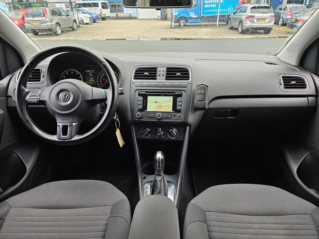 Volkswagen Polo 1.2TSI Comfortline|DSG|PDC|NAVI|Airco|Cruise, Auto's, Euro 5, Stof, Huisgarantie, 4 cilinders