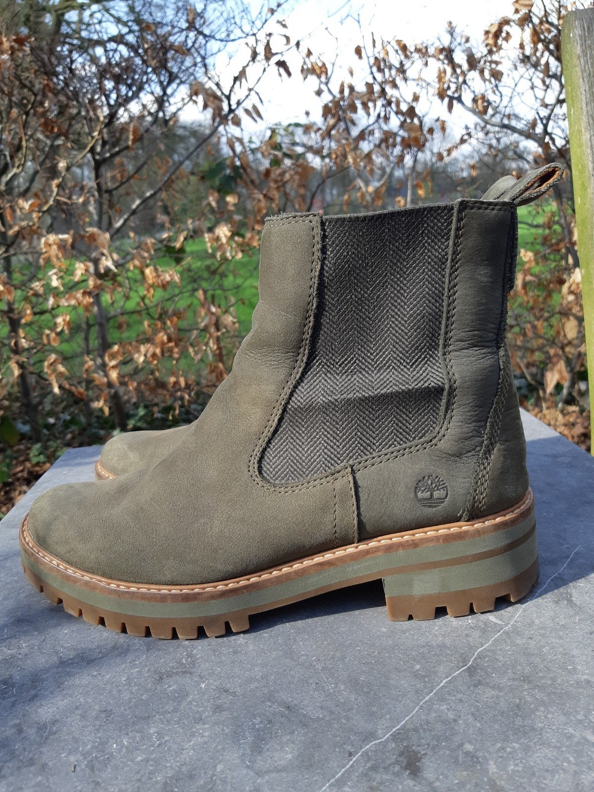 Chelsea boot Timberland Courmayeur, Lage of Enkellaarzen, Ophalen of Verzenden, Zo goed als nieuw, Timberland