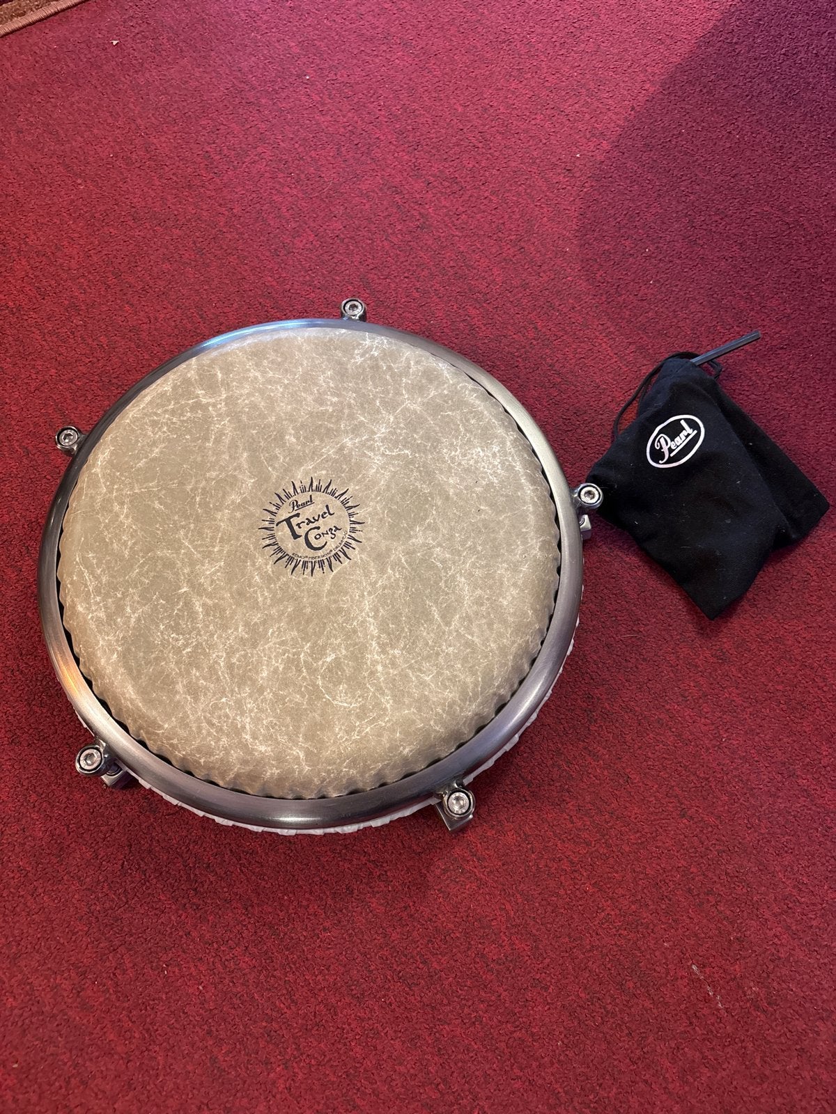Pearl Travel Conga - Compacte en draagbare percussie, Ophalen of Verzenden, Gebruikt, Trommel