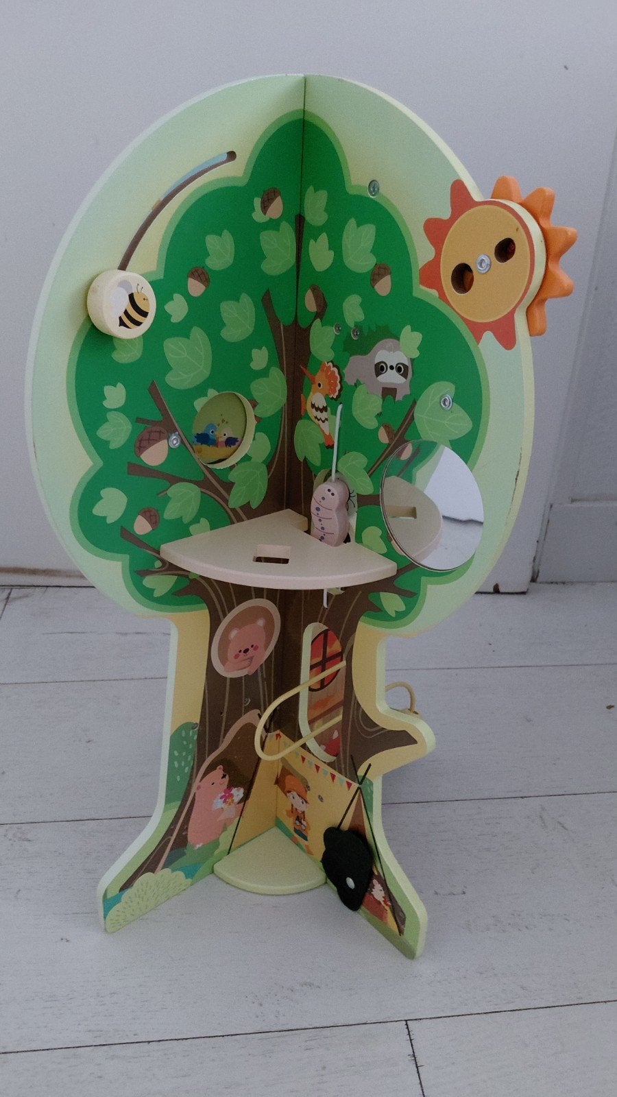 Playtive Activity Tree - Motoriekboom voor baby's en peuters, Ophalen, Zo goed als nieuw, Overige typen, Met geluid
