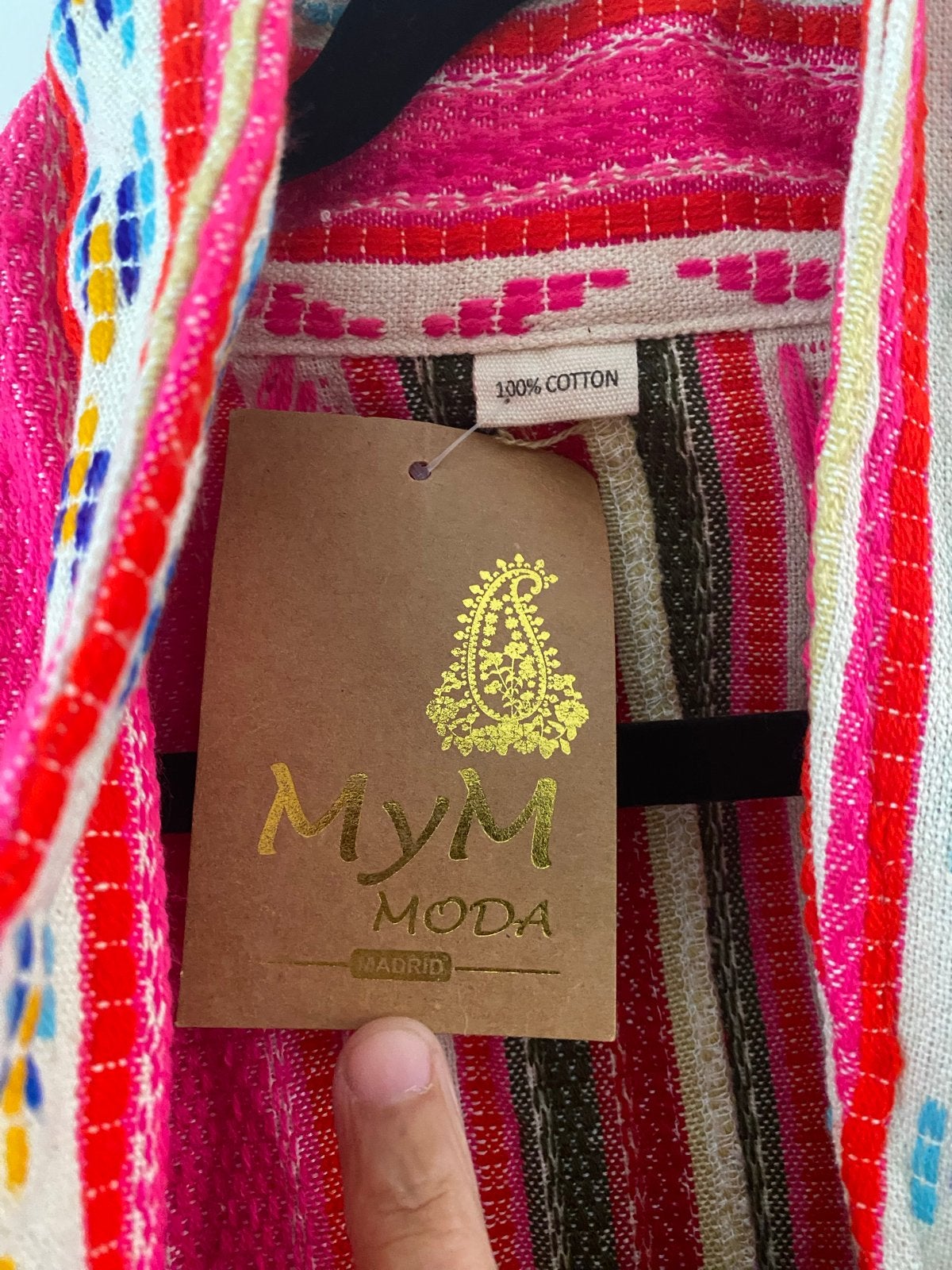 Mym Moda Bohemian Jasje met Franjers en Munten - Nieuw, Meerkleurig, Nieuw, Ophalen of Verzenden, Jasje