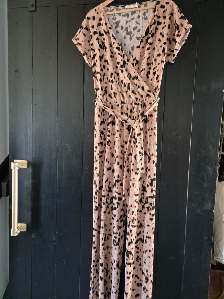 Costes Jumpsuit XL ZGAN - Luipaardprint, Kleding | Dames, Jumpsuits, Beige, Maat 46/48 (XL) of groter, Ophalen of Verzenden, Zo goed als nieuw