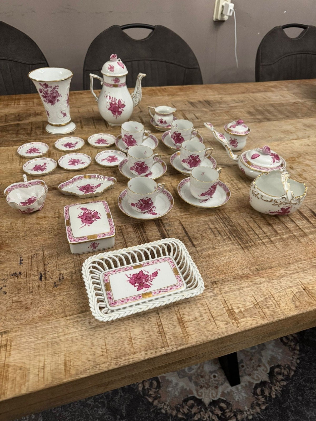 Originele Herend & Royal Albert porseleinen collectie, Ophalen of Verzenden