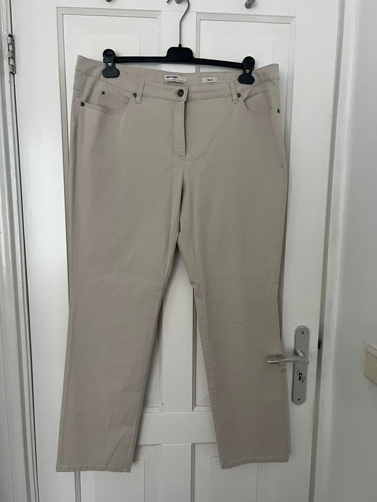 Gerry Weber damesbroek in het model 'Romy', Ophalen of Verzenden, Zo goed als nieuw, Maat 46/48 (XL) of groter, Lang