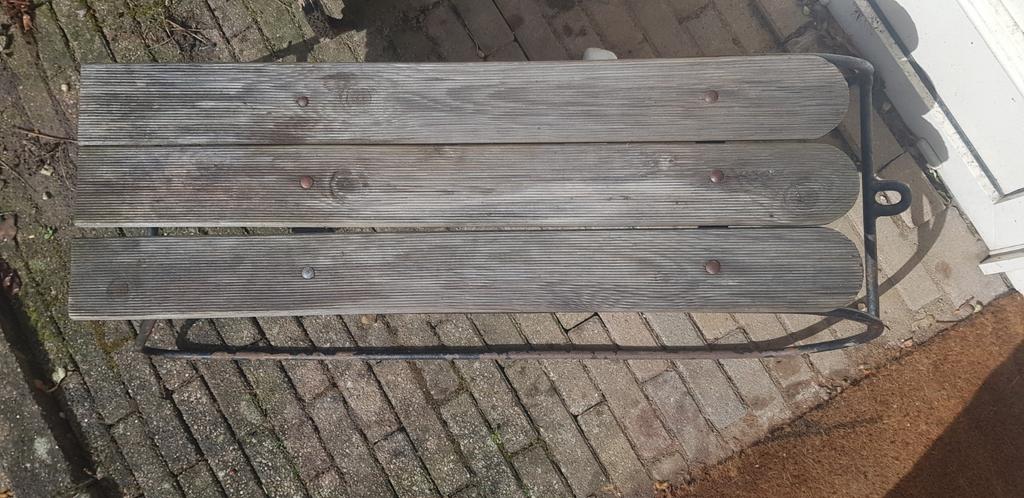 Leuke slee als zitbankje, Ophalen of Verzenden