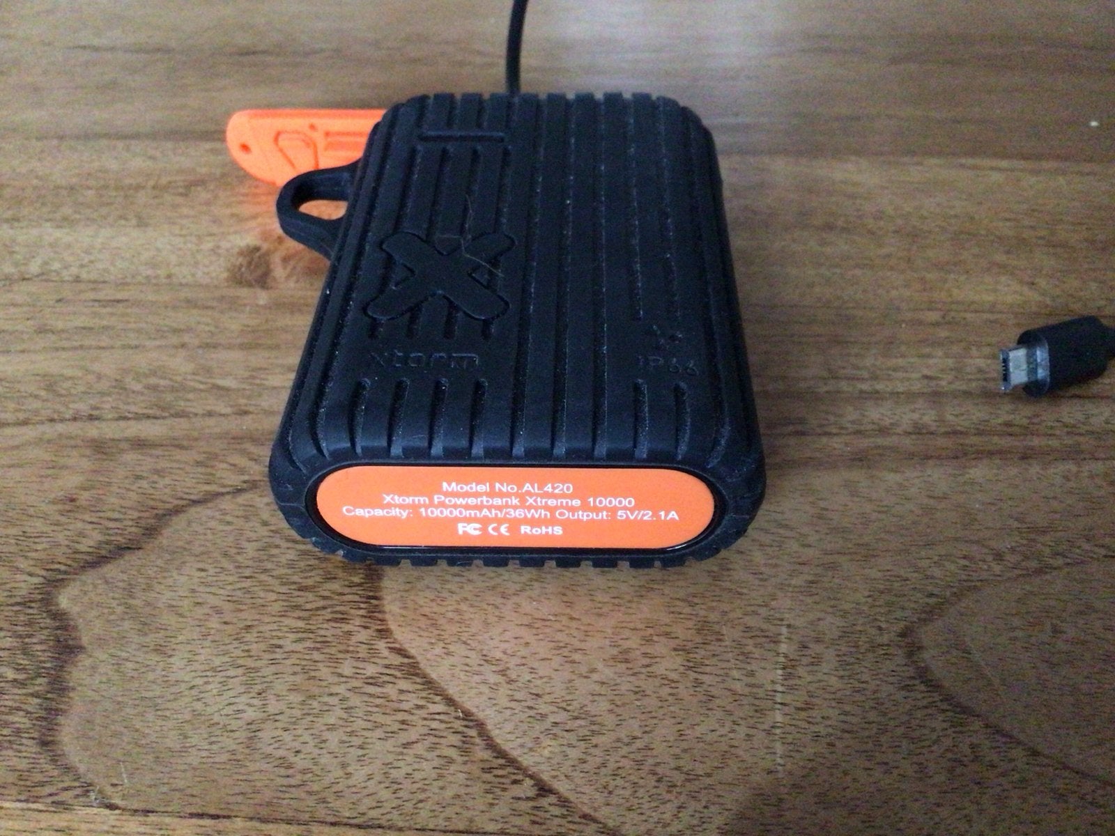 Xtorm Powerbank Xtreme 10000 mAh - Robuust en Waterdicht, Telecommunicatie, Ophalen of Verzenden, Zo goed als nieuw