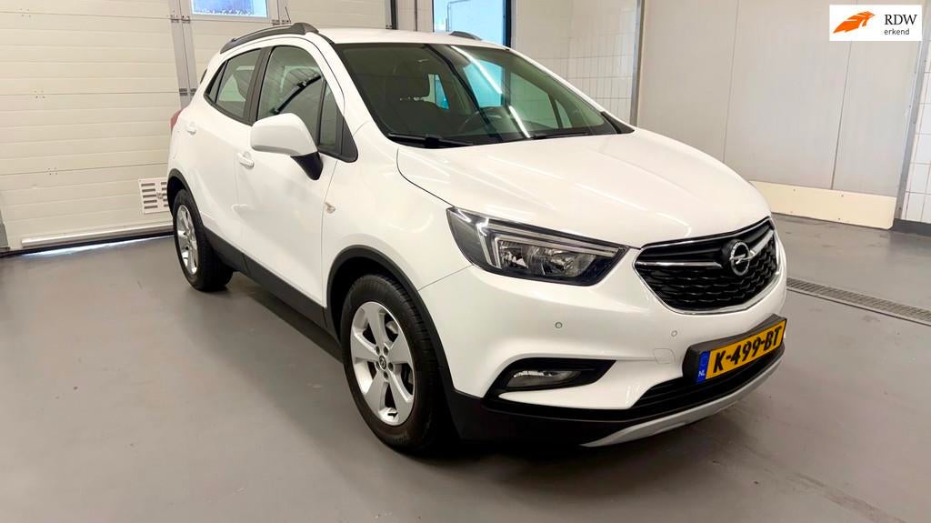 Opel Mokka X 1.4 Turbo 120 Jaar Edition | Nav.| Camera | 140, Auto's, Opel, Voorwielaandrijving, Stof, Gebruikt, Euro 6