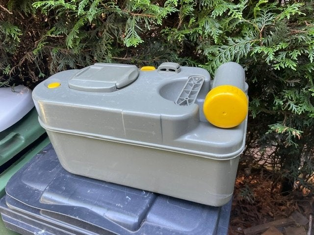Tank, wc klep en bril voor Thetford C200, Ophalen, Zo goed als nieuw