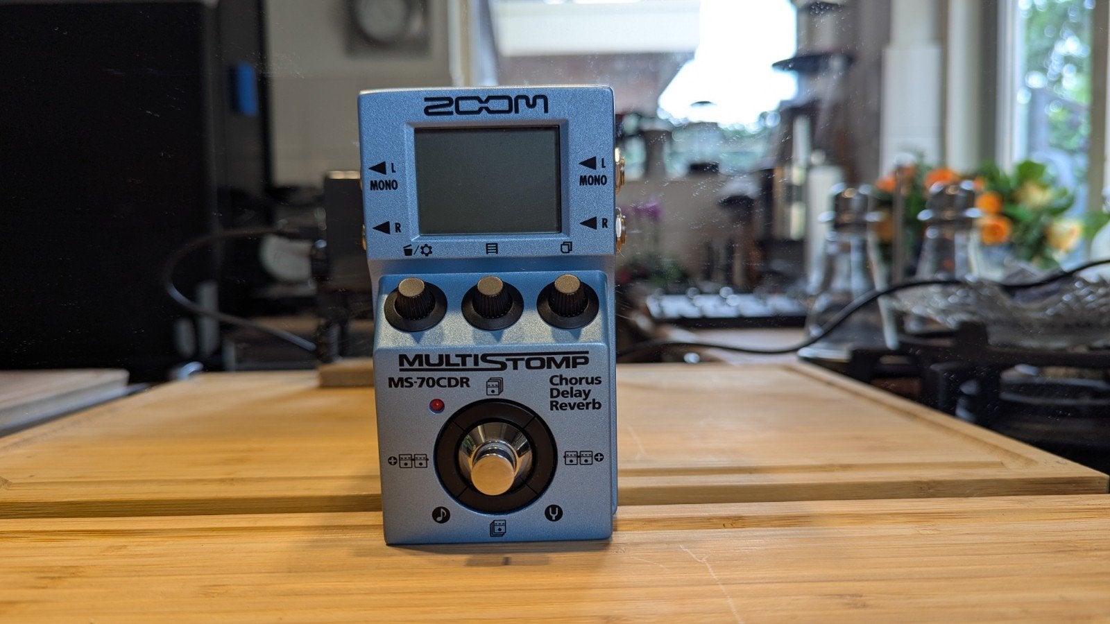 Zoom MS-70CDR MultiStomp Gitaar Pedaal, Muziek en Instrumenten, Effecten, Ophalen of Verzenden, Zo goed als nieuw, Delay of Echo