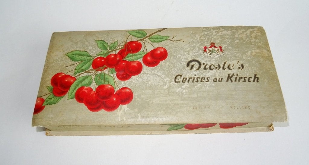Doos Droste's Cerises au Kirsch, Verzamelen, Merken en Reclamevoorwerpen, Ophalen of Verzenden, Overige typen