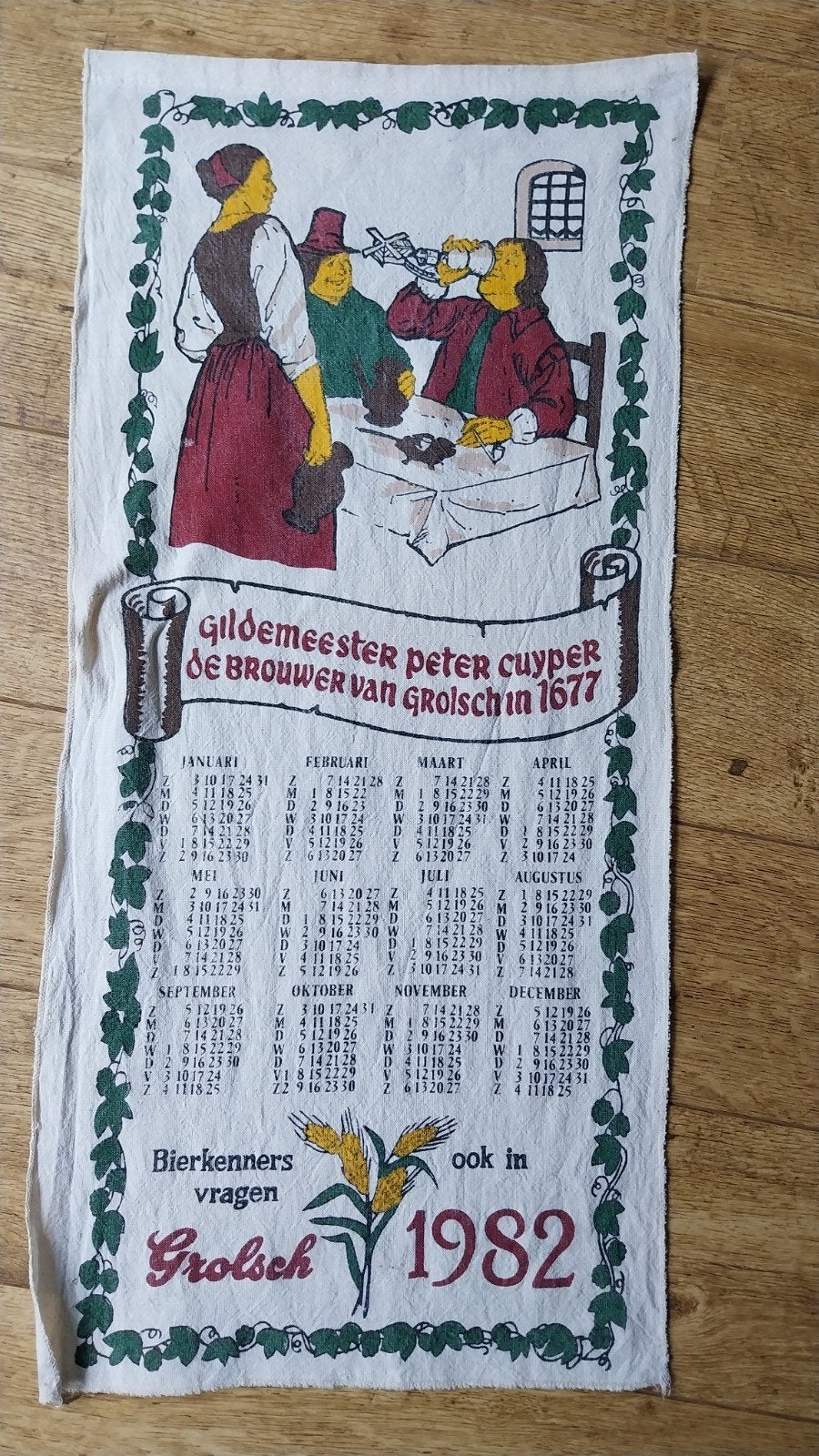 theedoeken, Ophalen