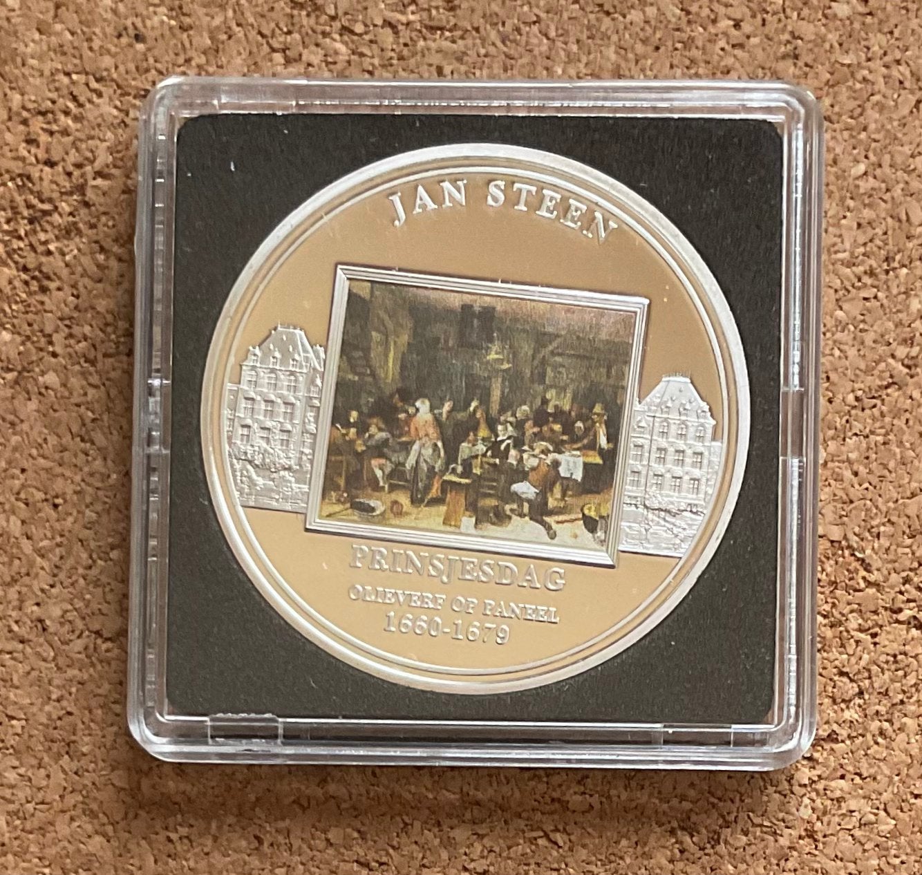 Penning Rijksmuseum - Jan Steen - PRINSJESDAG., Ophalen of Verzenden, Overige materialen, Nederland