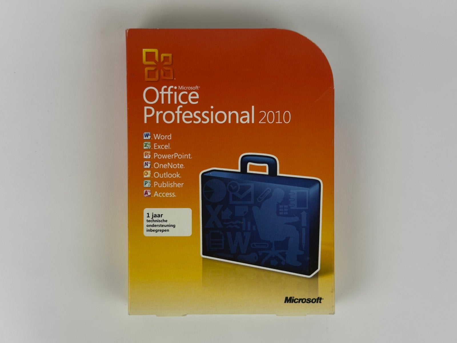Microsoft Office Professional 2010 Retail 32/64-bit, Ophalen of Verzenden, Gebruikt, Windows