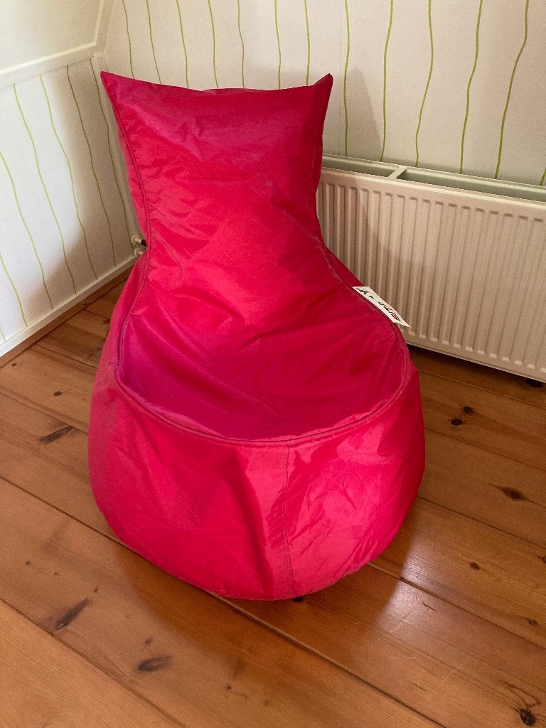 Sit & Joy Dolce Red zitzak, Ophalen, Zo goed als nieuw, Rood, Zitzak