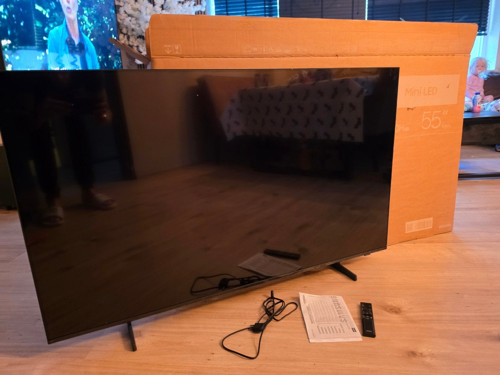 Nieuwe Samsung Mini LED 55 inch Smart TV, LED, Nieuw, Ophalen of Verzenden, 100 cm of meer