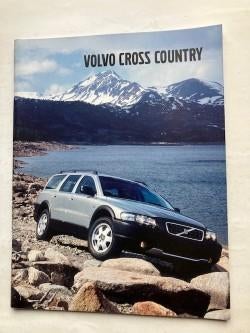 Autofolder/Brochure  Volvo  V 70 Cross Country  2002   Duits, Ophalen of Verzenden, Zo goed als nieuw, Volvo