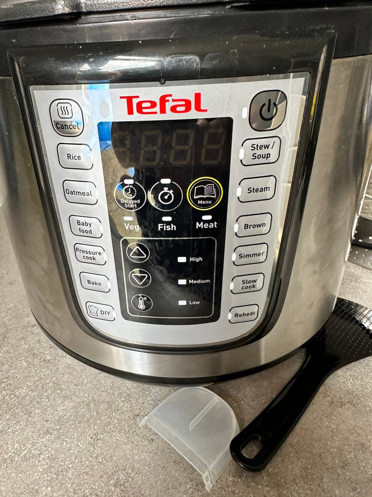 Tefal elektrische snelkookpan, Ophalen of Verzenden, Zo goed als nieuw