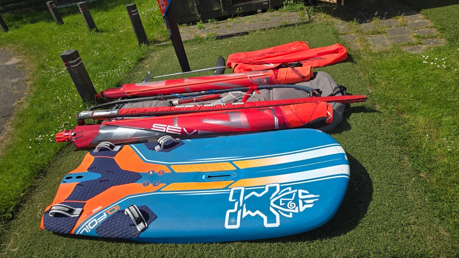 Starboard iQFoil 95 Windfoilsrt compl., Watersport en Boten, Windsurfen, Gebruikt, Ophalen of Verzenden