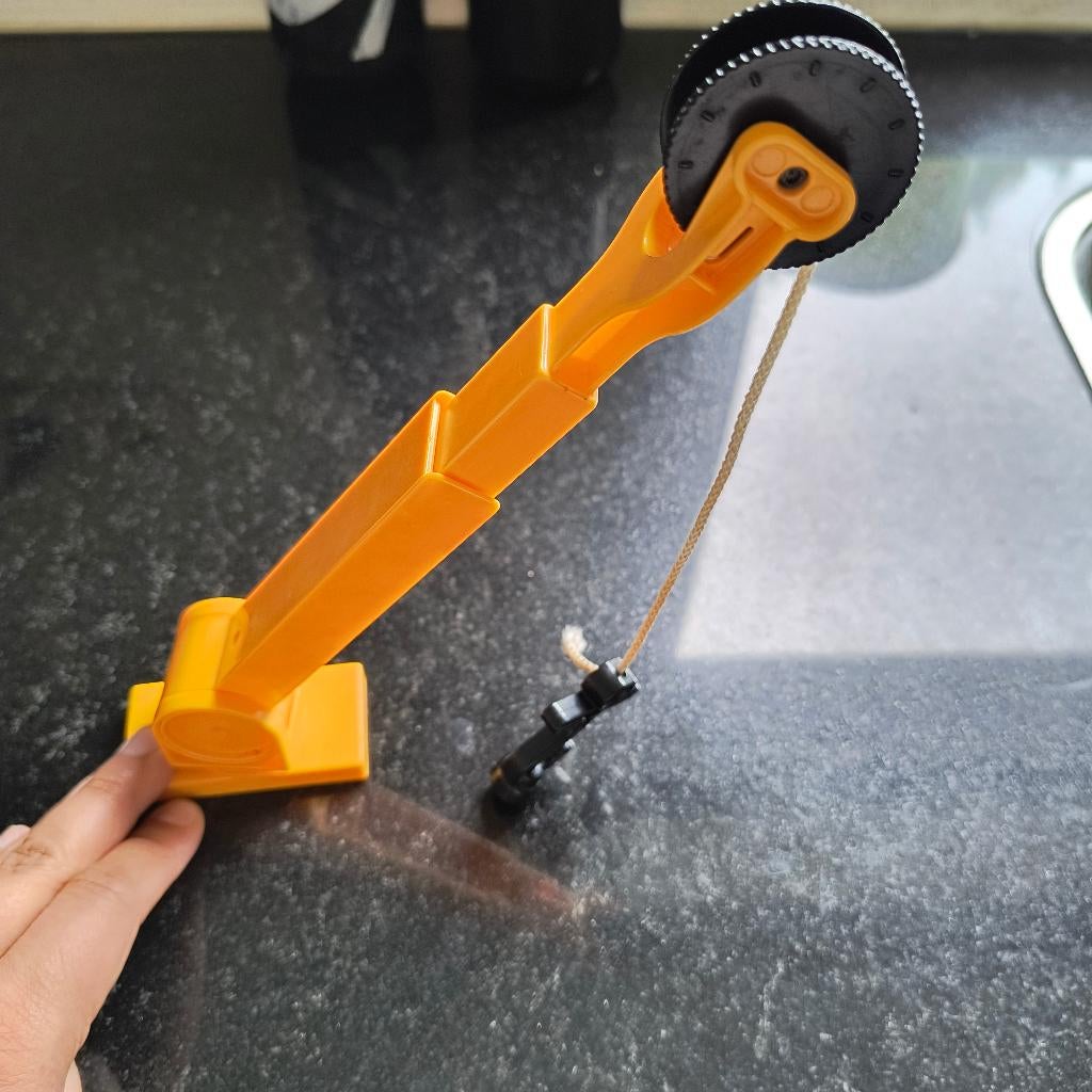 Duplo hijskraan met katrol, Ophalen of Verzenden, Gebruikt, Duplo
