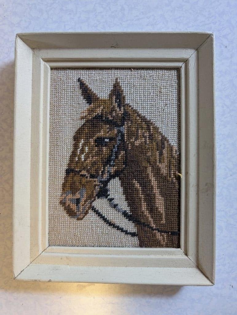 Handgemaakt borduursel paard, Antiek en Kunst, Ophalen