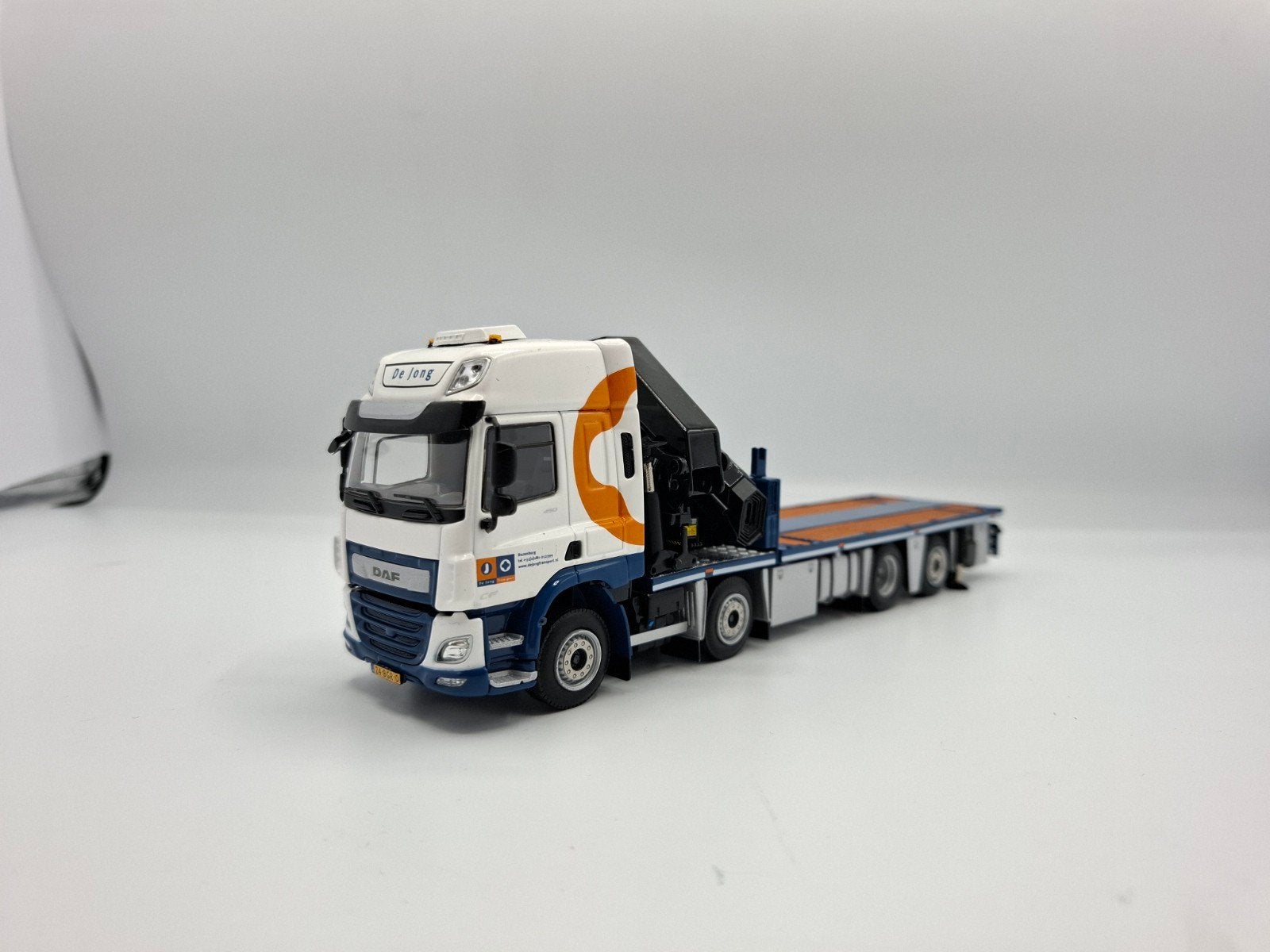 wsi Daf CF De Jong Rozenburg autolaadkraan bakwagen, Ophalen of Verzenden, Nieuw, Bus of Vrachtwagen, Wsi