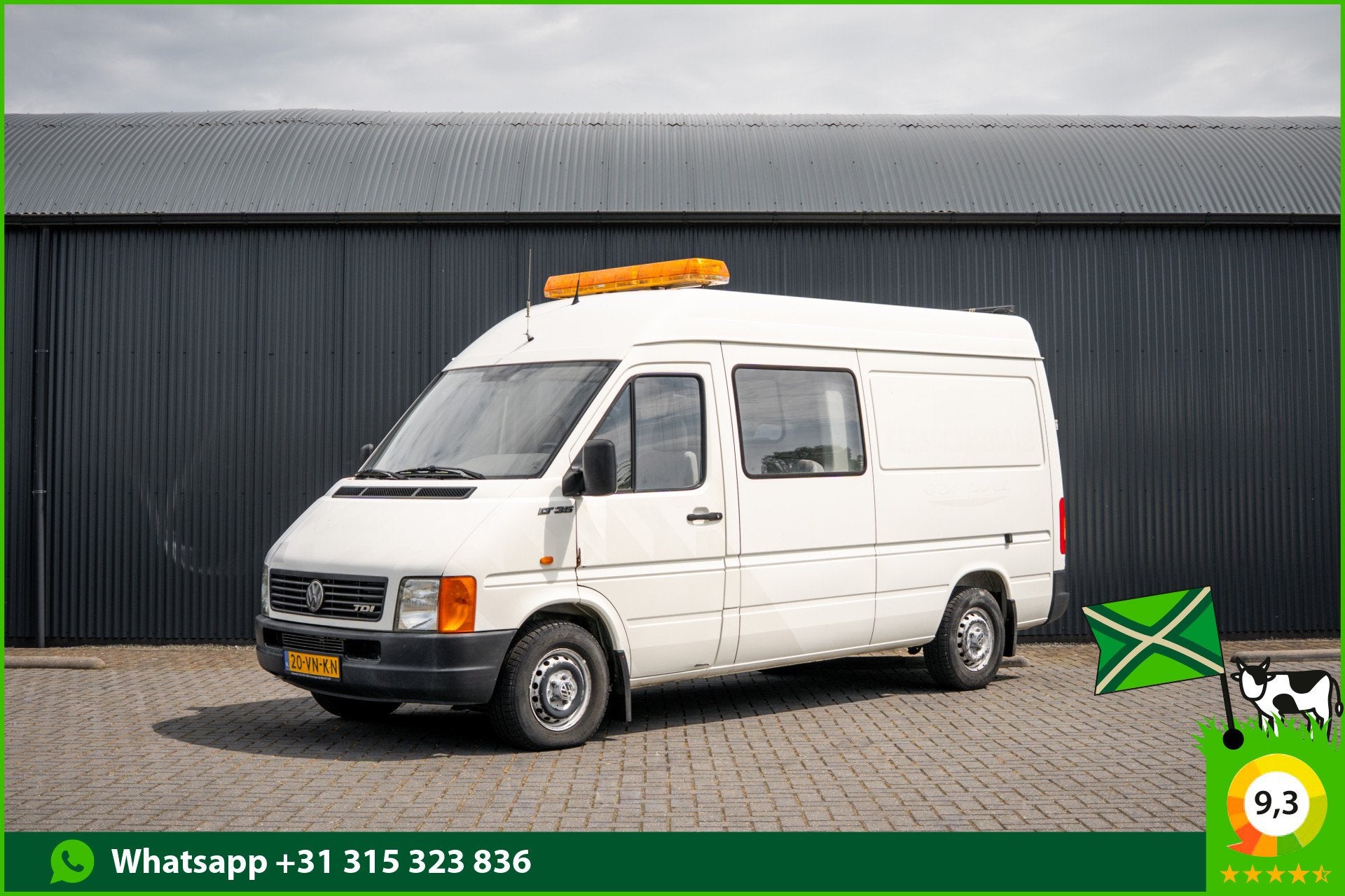 Volkswagen LT 2.5 TDI L2H2 | 47.859 KM | 6-Zits | DC | 1Ste, Auto's, Gebruikt, Volkswagen, 102 pk, Bedrijf