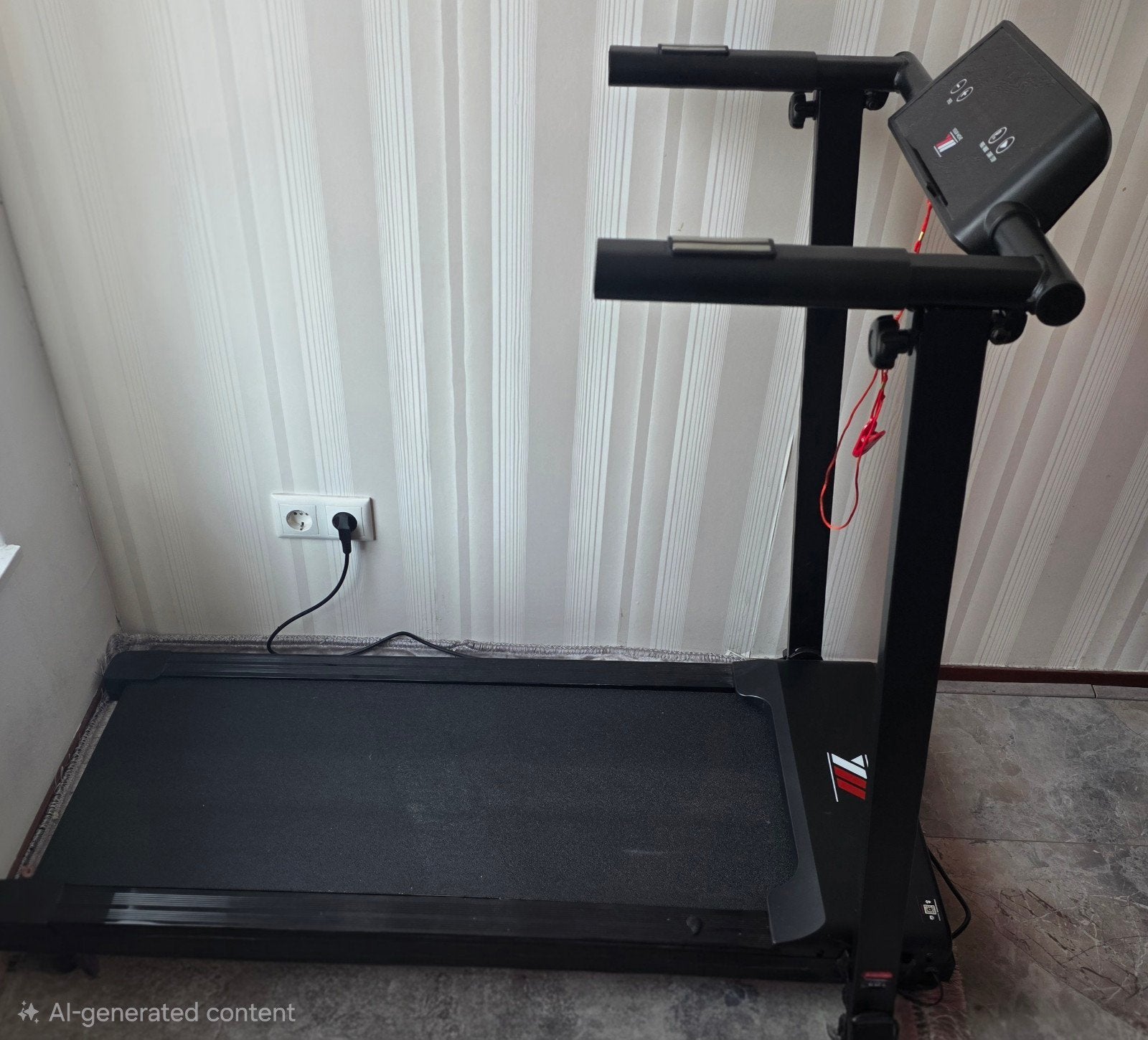 YM Electric Treadmill zo goed als nieuw, Ophalen, Loopband