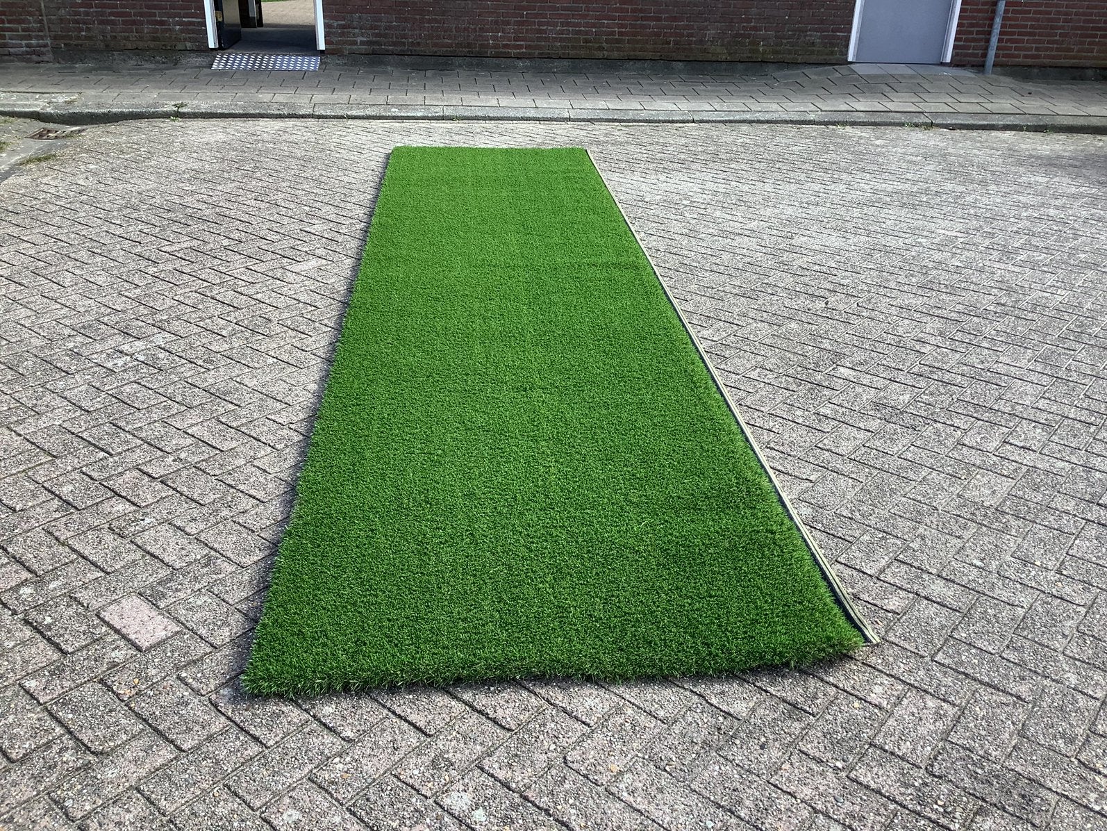 Kunst gras nieuw lange strook, Ophalen of Verzenden, Nieuw, Minder dan 10 m², Kunstgras