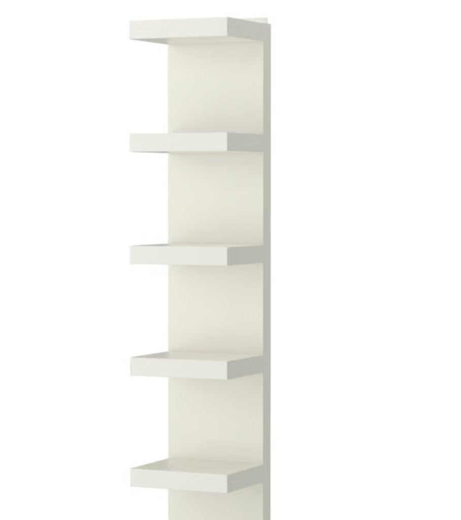 Witte wandplank/boekenplank - IKEA LACK stijl, Ophalen, Zo goed als nieuw, Minder dan 150 cm, Minder dan 25 cm