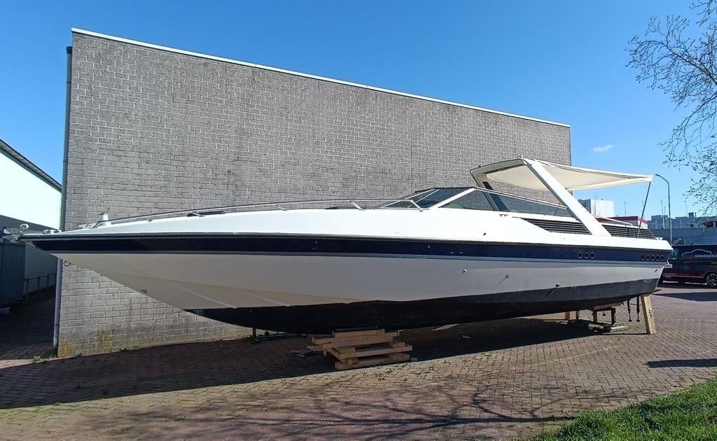 Sunseeker 34 xps portofino v8/454 goed onderhouden schip., Watersport en Boten, Ophalen, Gebruikt, Binnenboordmotor, Polyester