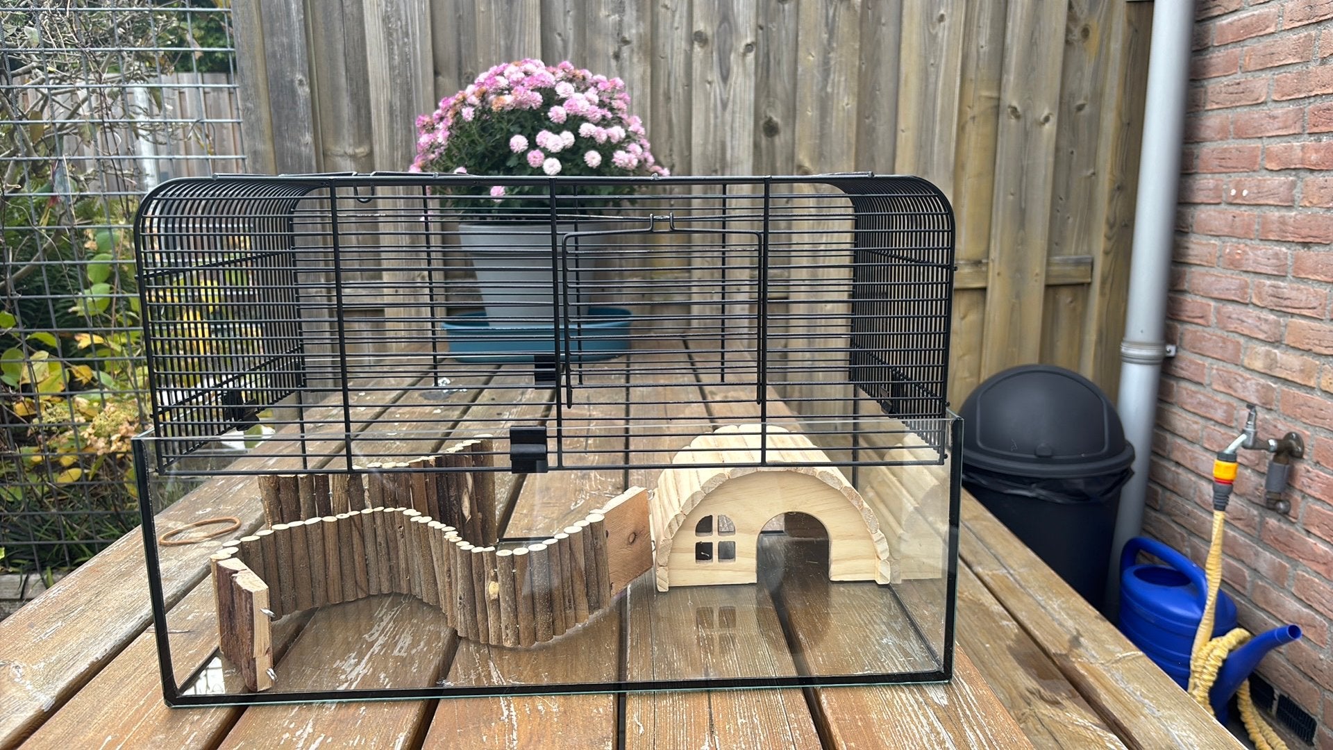 Hamsterkooi, Dieren en Toebehoren, Kooi, Minder dan 75 cm, Zo goed als nieuw, Hamster