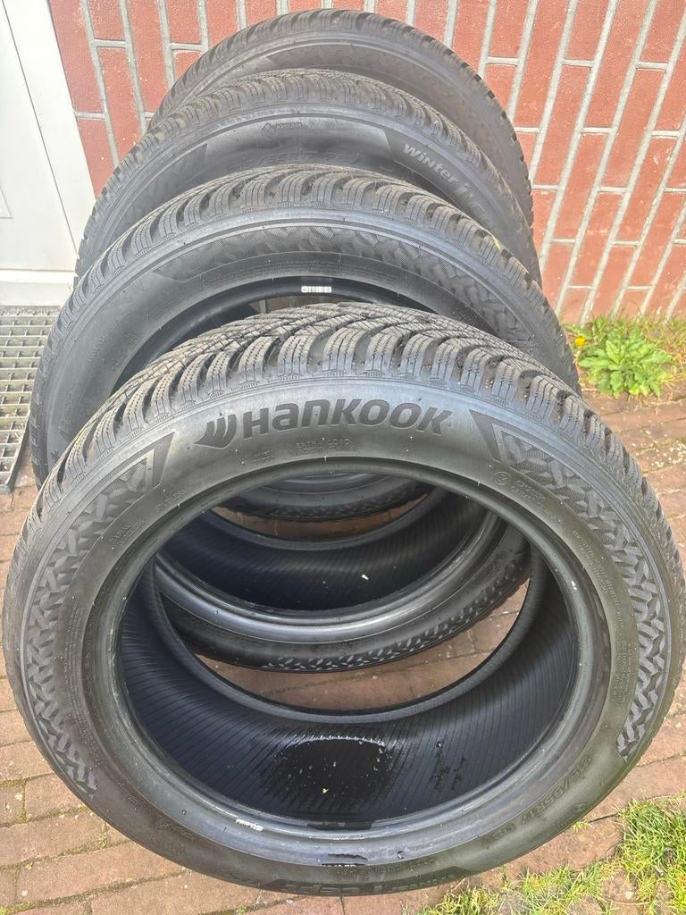 Set winterbanden Hankook Winter*Cept 215/60 R17, Ophalen, Banden en Velgen, 17 inch, Winterbanden