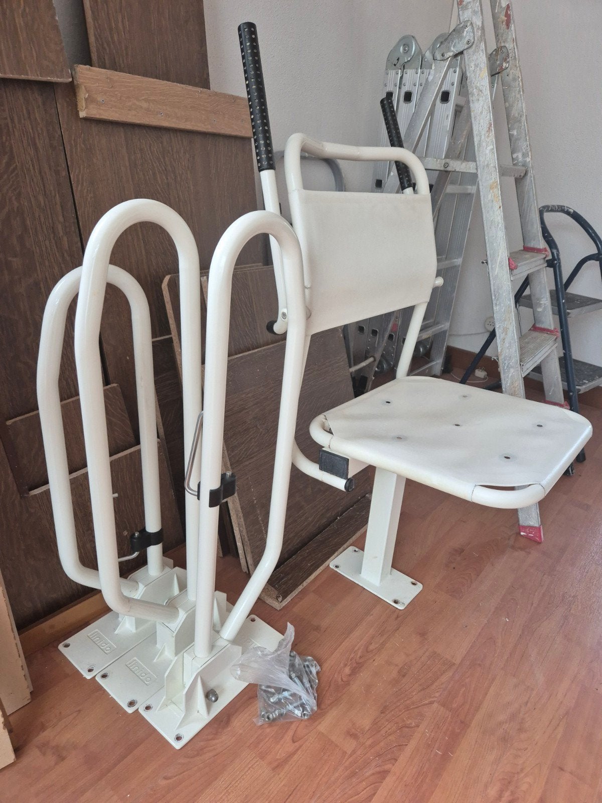 Linido wc beugels (2 sets) en douche zitje, Diversen, Ophalen, Gebruikt