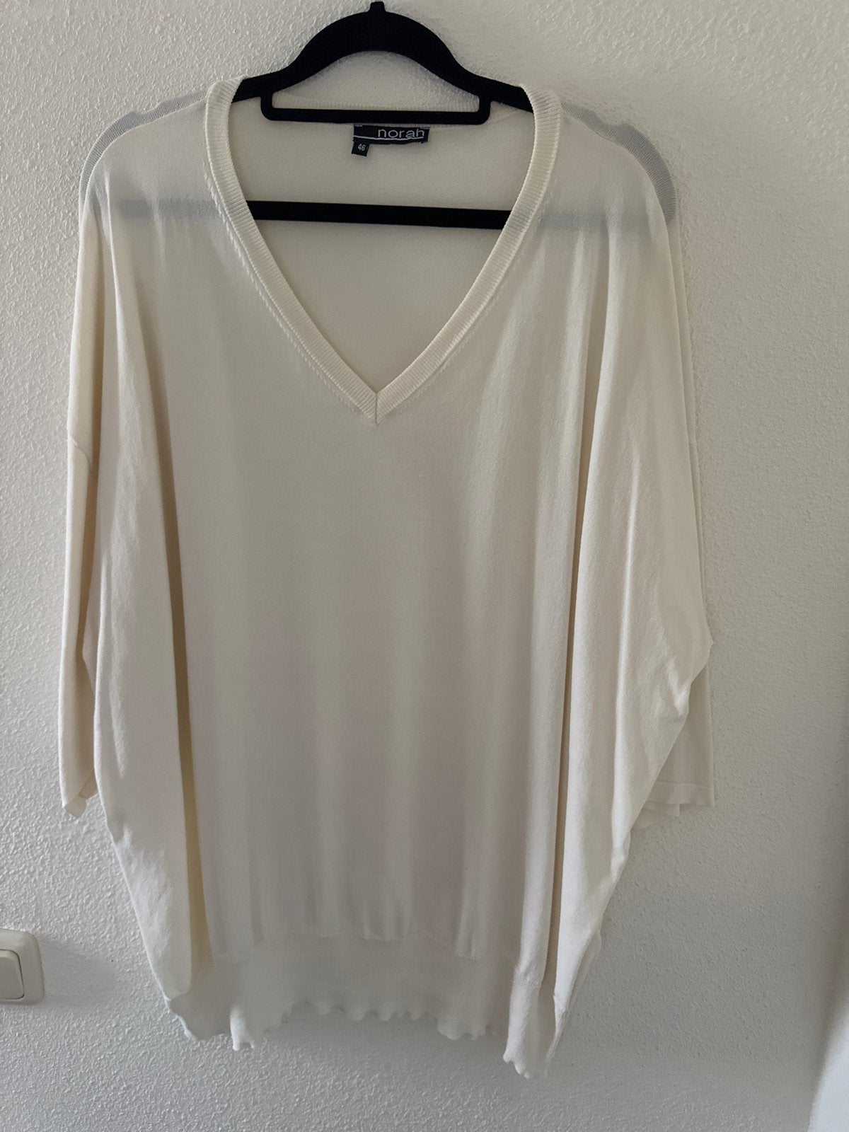 Norah Crèmekleurige Trui - Maat 46 (XL), Ophalen of Verzenden, Zo goed als nieuw, Maat 46/48 (XL) of groter, Wit