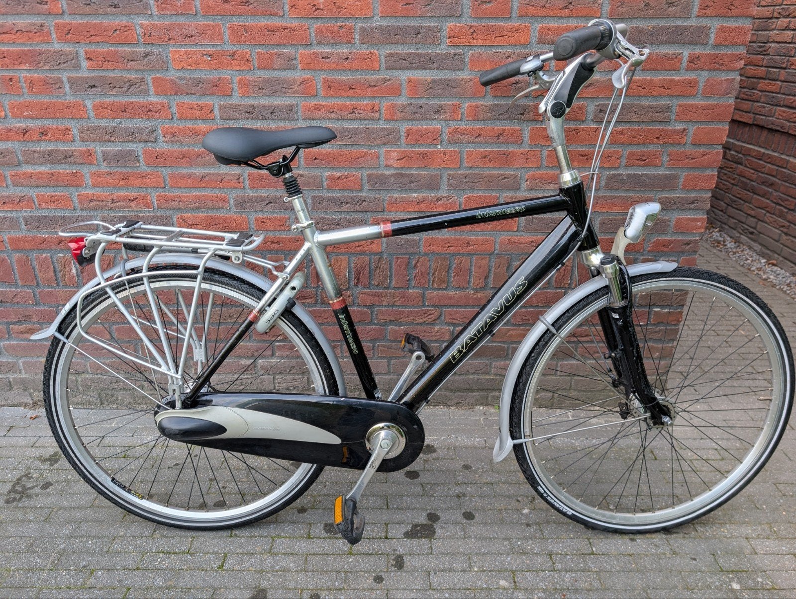 Batavus herenfiets, 7 versnellingen, vering. 100% in orde., Ophalen, Gebruikt, Versnellingen, Batavus