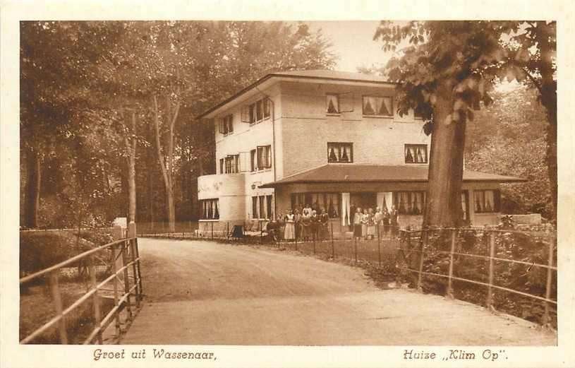 377-495-035 Wassenaar Huize Klim Op, Verzamelen, Ansichtkaarten | Nederland, Zuid-Holland, Voor 1920, Verzenden