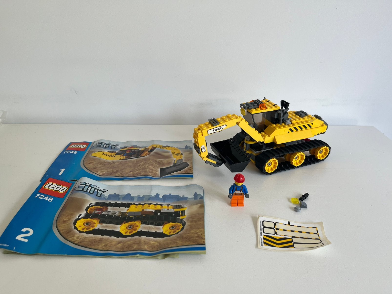 LEGO City 7248 Digger (Compleet), Kinderen en Baby's, Speelgoed | Duplo en Lego, City, Compleet, Lego, Ophalen of Verzenden