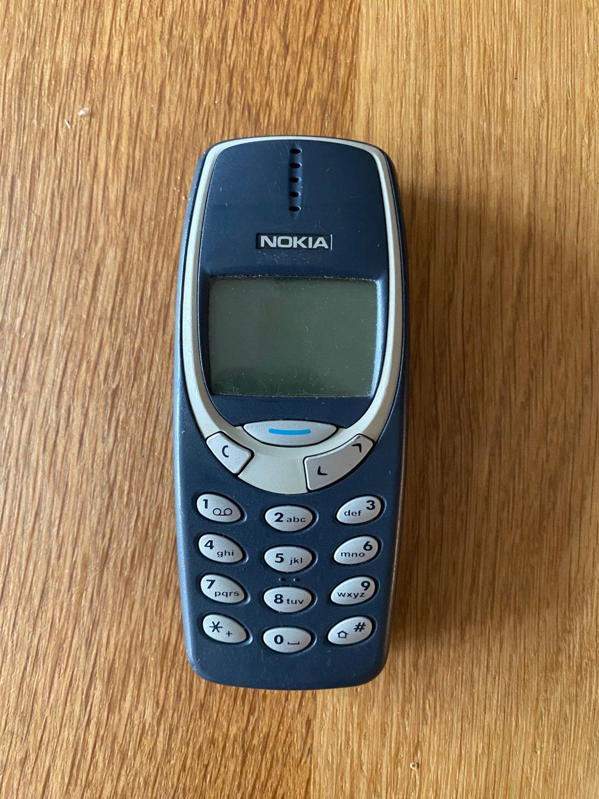 Nokia 3310, Telecommunicatie, Gebruikt, Blauw, Geen camera, Fysiek toetsenbord