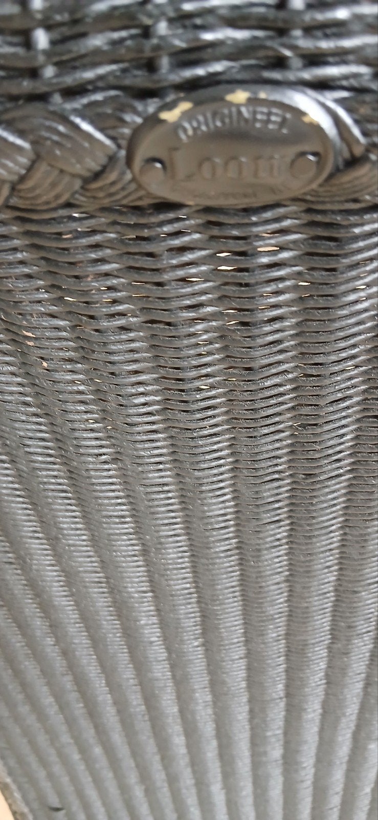 Zwarte rotan stoelen - Origineel Loom, Ophalen, Tijdloos, Rotan, Gebruikt, Zwart