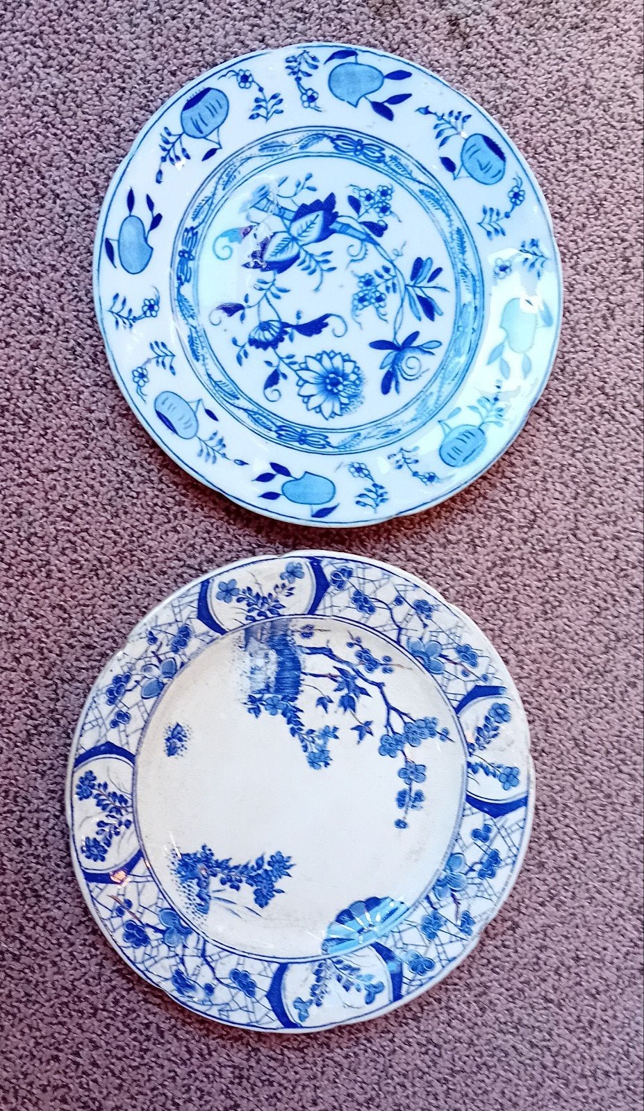 2 x antieke borden, Ophalen of Verzenden