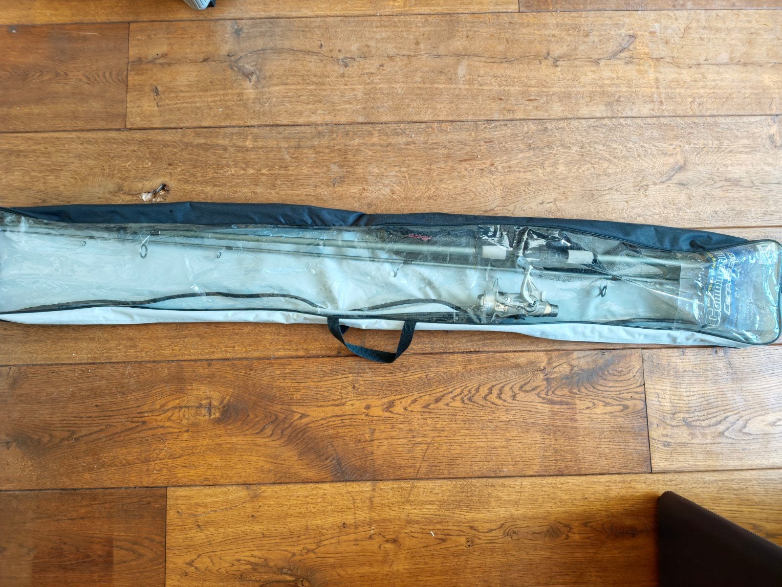 Complete Albatros Karperhengel Set met Schepnet, Watersport en Boten, Hengelsport | Karpervissen, Ophalen, Zo goed als nieuw, Complete set