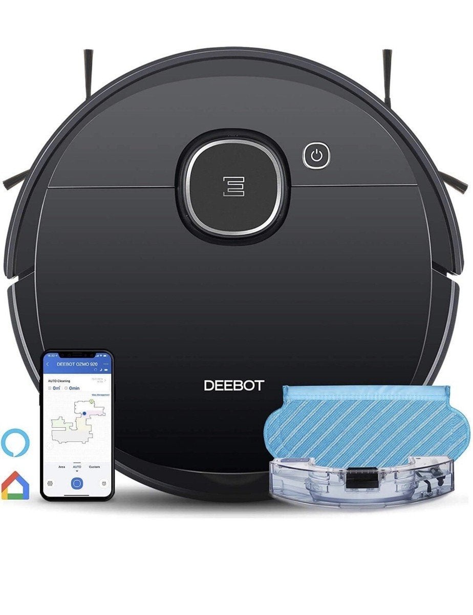 Ecovacs Deebot Ozmo 920 Robotstofzuiger - Goede staat, Witgoed en Apparatuur, Stofzuigers, Gebruikt, Ophalen of Verzenden, Ecovacs