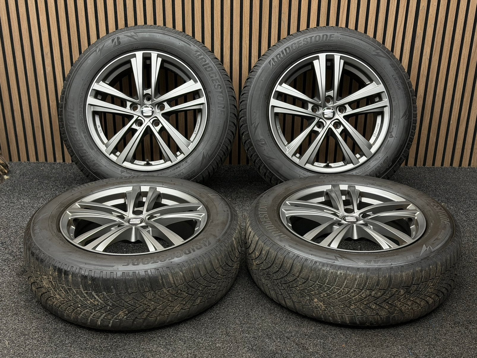 WINTER! 17 inch - Tarraco Tiguan Kodiaq 5x112 ET40 215/65/17, Auto-onderdelen, Banden en Velgen, Ophalen, 215 mm, ., Banden en Velgen