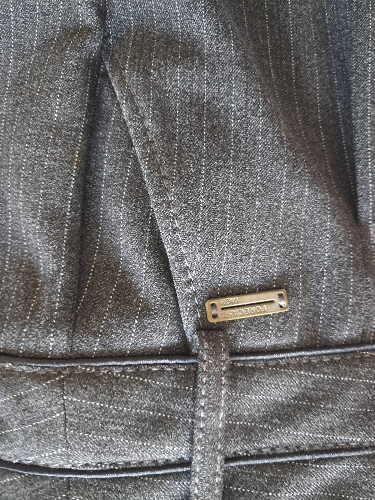 Mooie krijtstreep broek met hesje - Maat S, Ophalen of Verzenden